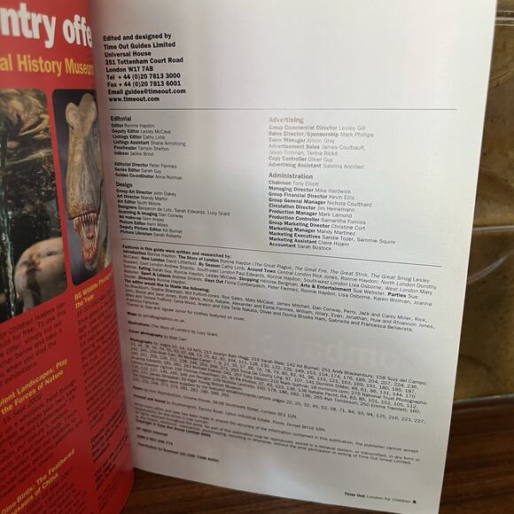 Time Out London for Children Edition 2, 2002 - Picture 5 of 11